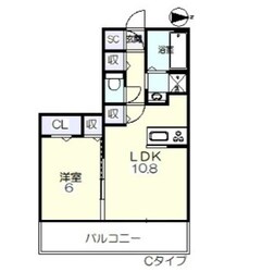 ヴァンベール京山の物件間取画像